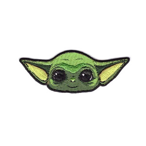 écusson thermocollant Yoda - Star Wars - 3.5x9 cm