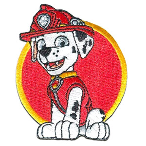 écusson thermocollant Marcus - Pat patrouille - multicolore 7.5x6 cm