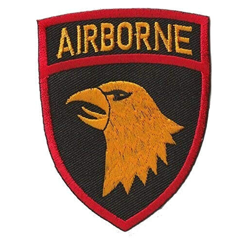 écusson thermocollant Aigle noir 8x6.5 cm