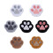 écusson thermocollant Chien couleurs mélangées - imprimé pattes de 21 pièces 33 mm - miniature