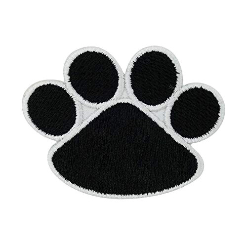 écusson thermocollant Chien noir|rouge variant 0 