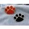 écusson thermocollant Chien noir|rouge - miniature variant 6