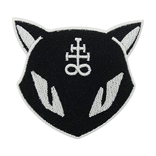 écusson thermocollant Chat noir