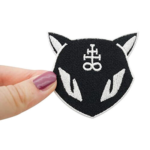 écusson thermocollant Chat noir variant 1 