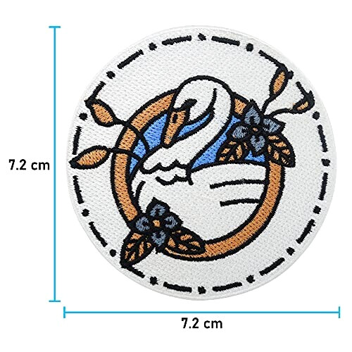 écusson thermocollant Canard blanc variant 3 