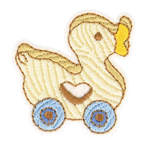 écusson thermocollant Canard 3.5x3 cm