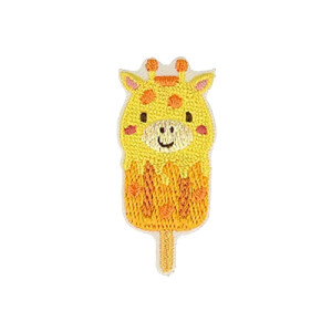 écusson thermocollant Girafe 3 pièces 2.1x4.6 cm