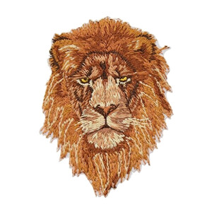 écusson thermocollant Lion 1 pièces