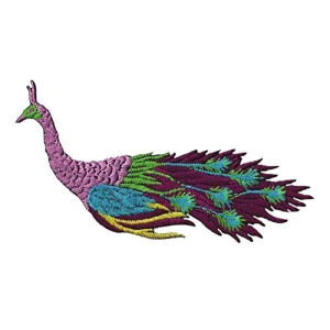 écusson thermocollant Phoenix multicolore 11.5x6 cm