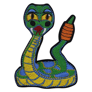 écusson thermocollant Serpent 5x7 cm