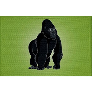 écusson thermocollant Singe 9x6 cm