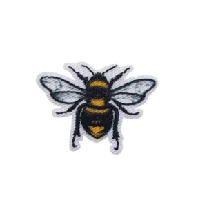 écusson thermocollant Abeille 2.50x3 cm