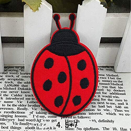 écusson thermocollant Coccinelle 4.5x7 cm variant 0 