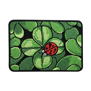 écusson thermocollant Coccinelle vertes