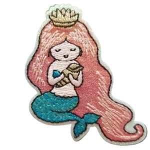 écusson thermocollant Sirène 4.50x5 cm