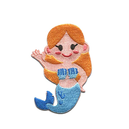 écusson thermocollant Sirène 3.8x6.2 cm
