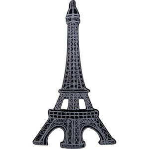 écusson thermocollant Paris 6 cm