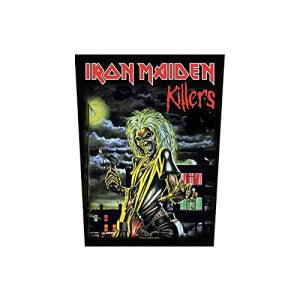 écusson thermocollant Iron Maiden multicolore