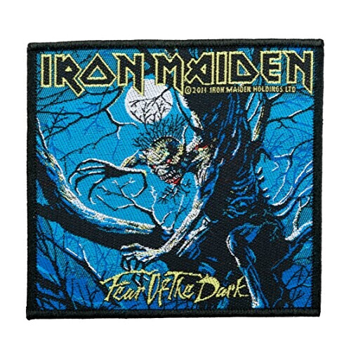 écusson thermocollant Iron Maiden multicolore