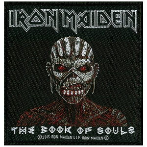 écusson thermocollant Iron Maiden nc 10x10 cm