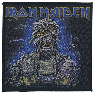 écusson thermocollant Iron Maiden multicolore