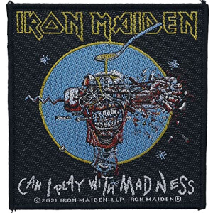 écusson thermocollant Iron Maiden multicolore