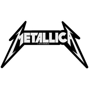 écusson thermocollant Metallica 70x120 mm