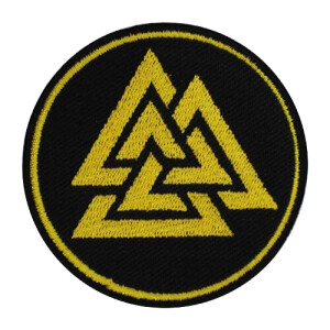 écusson thermocollant Triangle 7x7 cm