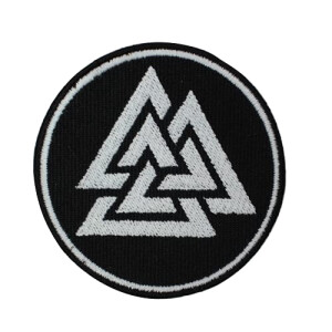 écusson thermocollant Triangle 7x7 cm