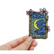 écusson thermocollant Astrologie blanc/jaune - miniature variant 2